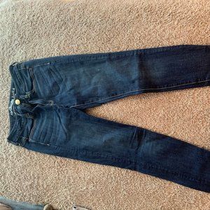 American Eagle Dark Wash 360 Super Stretch Jeans; size 2